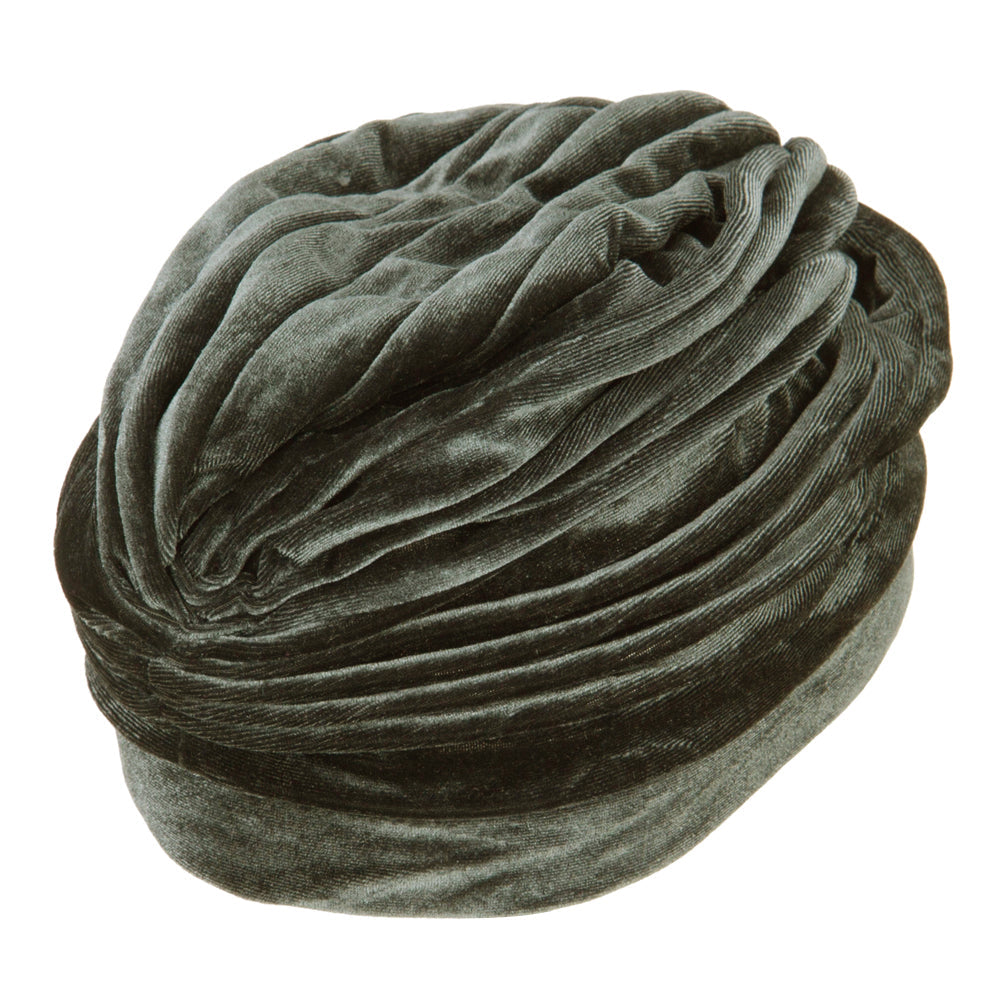 Women's Velvet Turban Hat