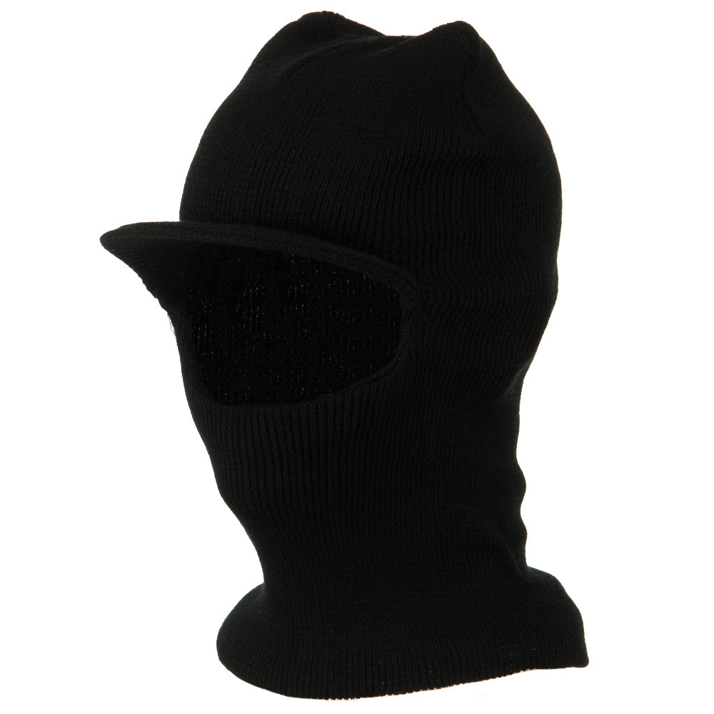 Visor One Hole Ski Mask