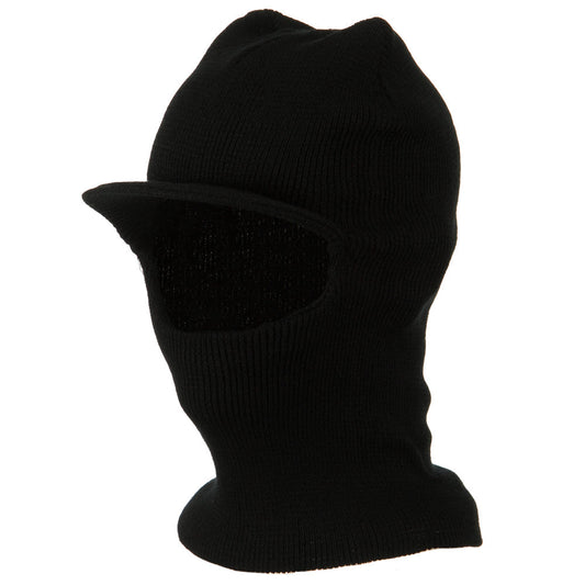 Visor One Hole Ski Mask