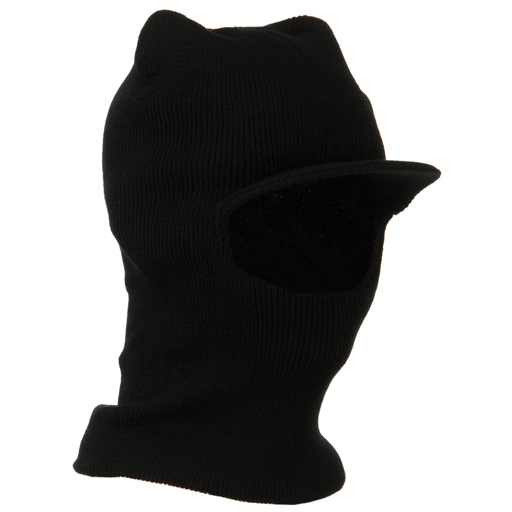 Visor One Hole Ski Mask
