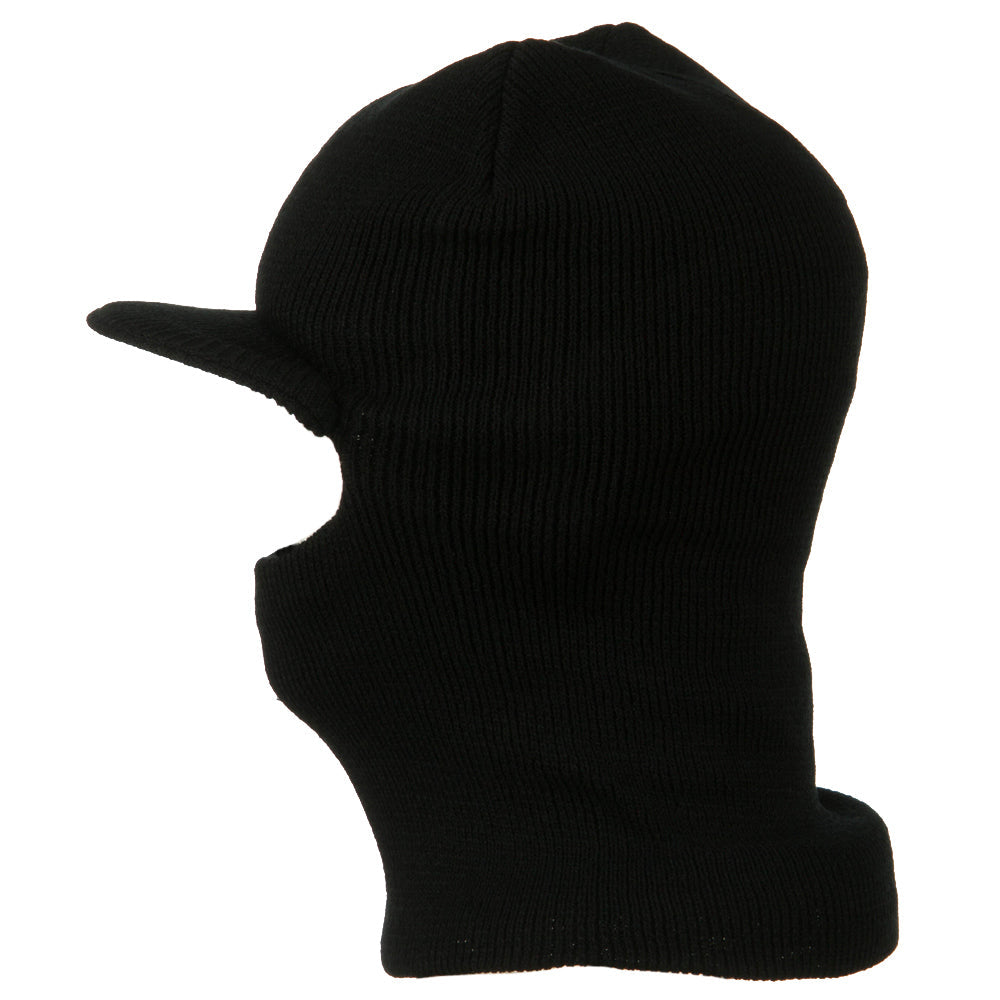 Visor One Hole Ski Mask