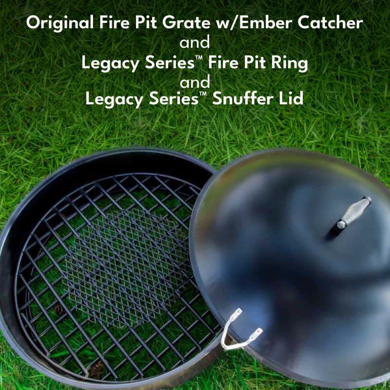 Walden Original Fire Pit Grate w/ Ember Catcher