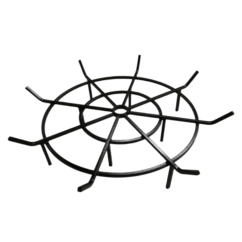 Walden Wagon Wheel Steel Fire Pit Grate