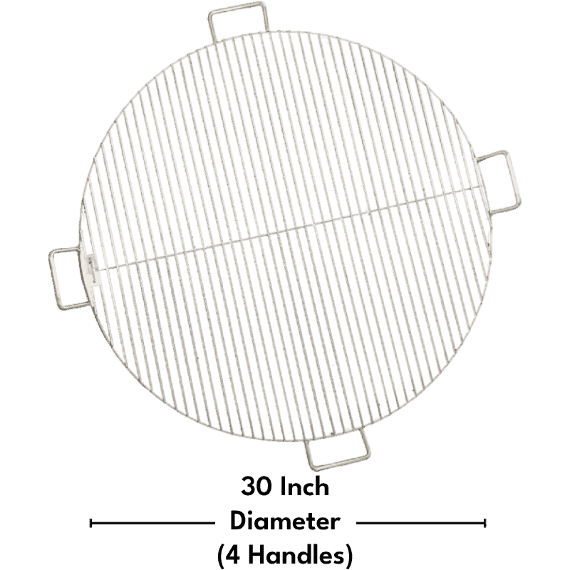 Walden Stainless Steel Fire Pit BBQ Grilling Grate
