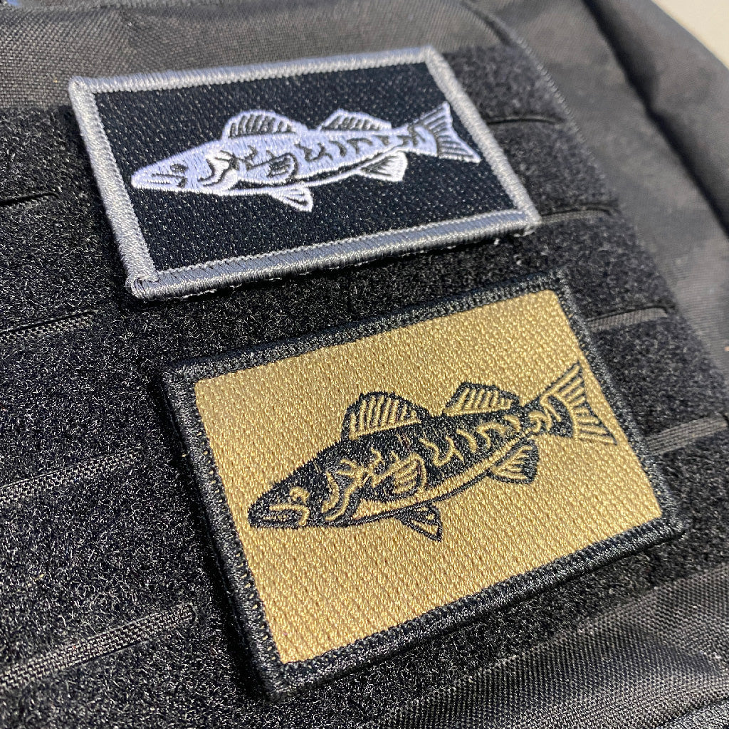 2"x3" Walleye Tactical Patches
