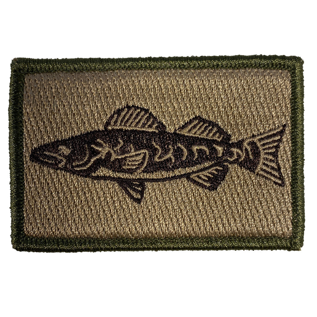2"x3" Walleye Tactical Patches