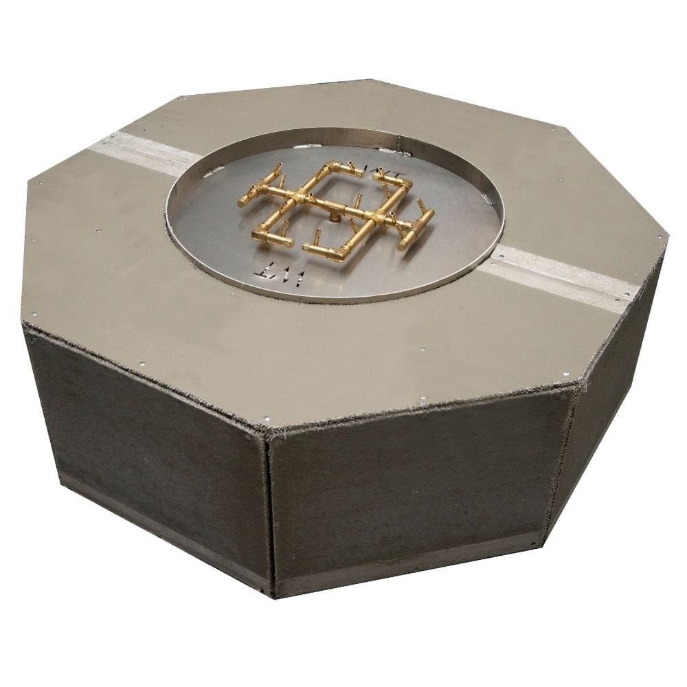 Warming Trends Ready to Finish Octagon Gas Fire Pit, Sizes: 42" - 60" Wide