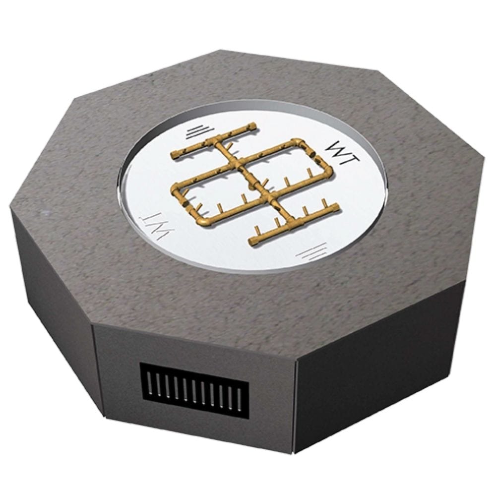 Warming Trends Ready to Finish Octagon Gas Fire Pit, Sizes: 42" - 60" Wide