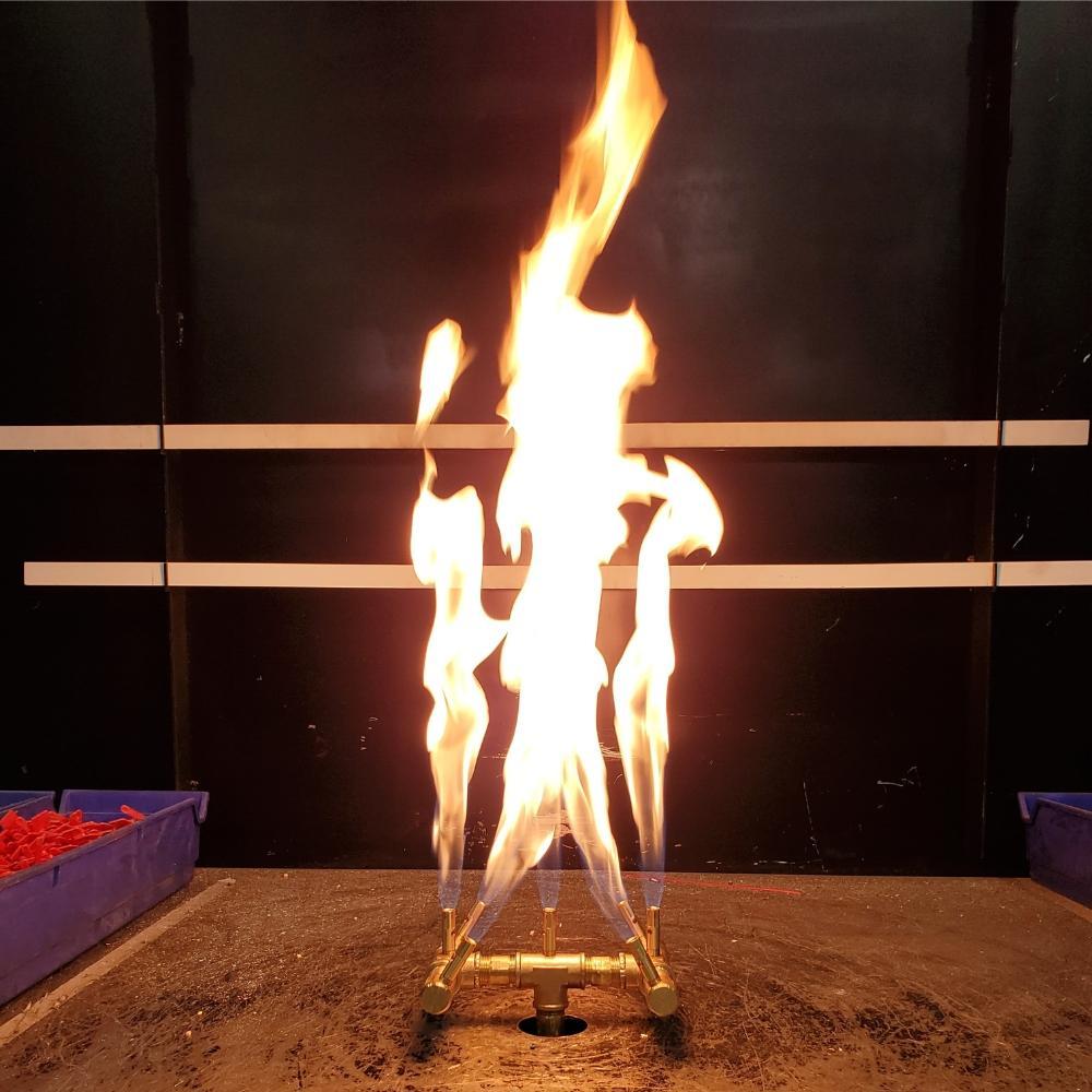 Warming Trends CFB84 Original CROSSFIRE 8-Inch Brass Gas Burner