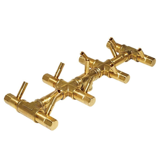 Warming Trends CFBT110 Tree-Style CROSSFIRE 14-Inch Brass Gas Burner