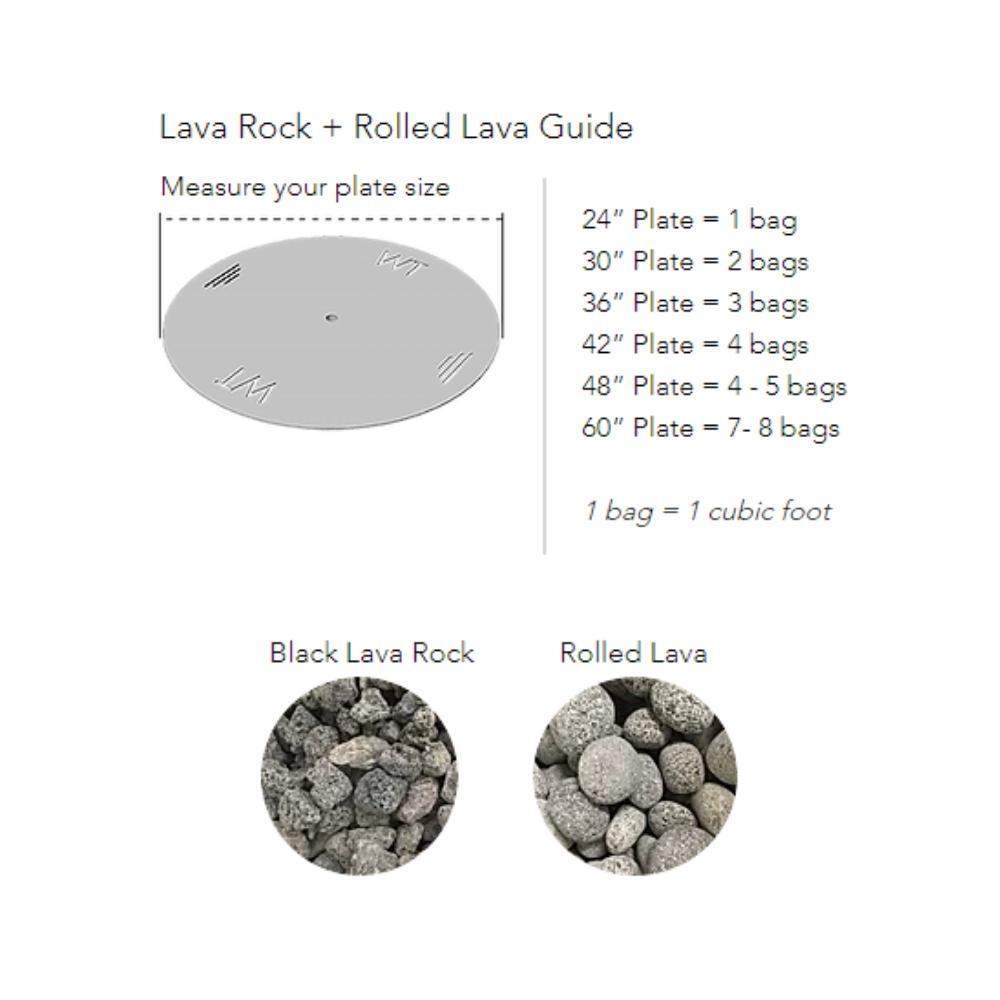 Warming Trends Ready to Finish Octagon Gas Fire Pit, Sizes: 42" - 60" Wide