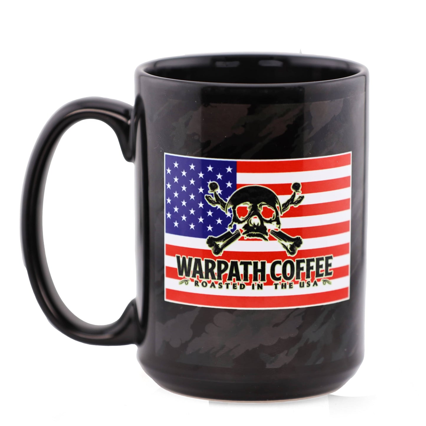 MK4 US Flag Mug Black