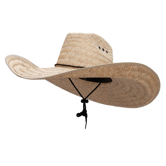 Oversized Western 7 Inch Brim Hat