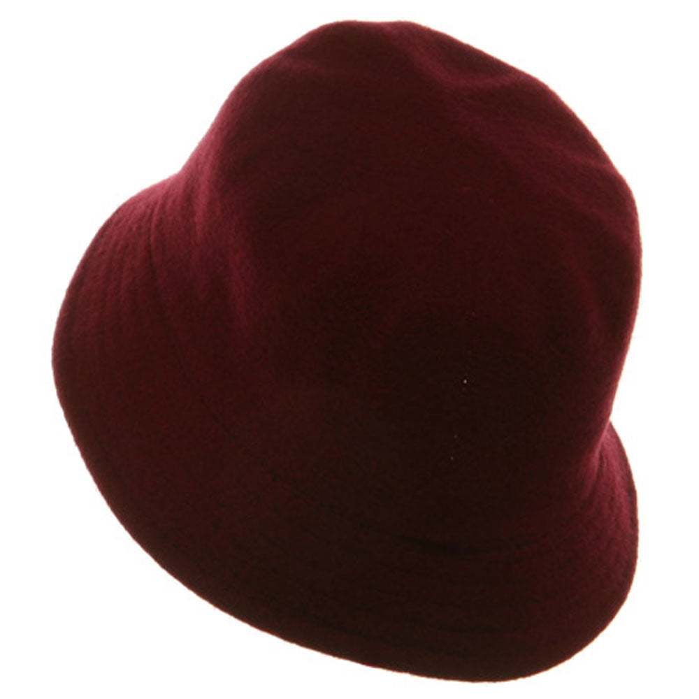 Wool Bucket Hat with Stitches