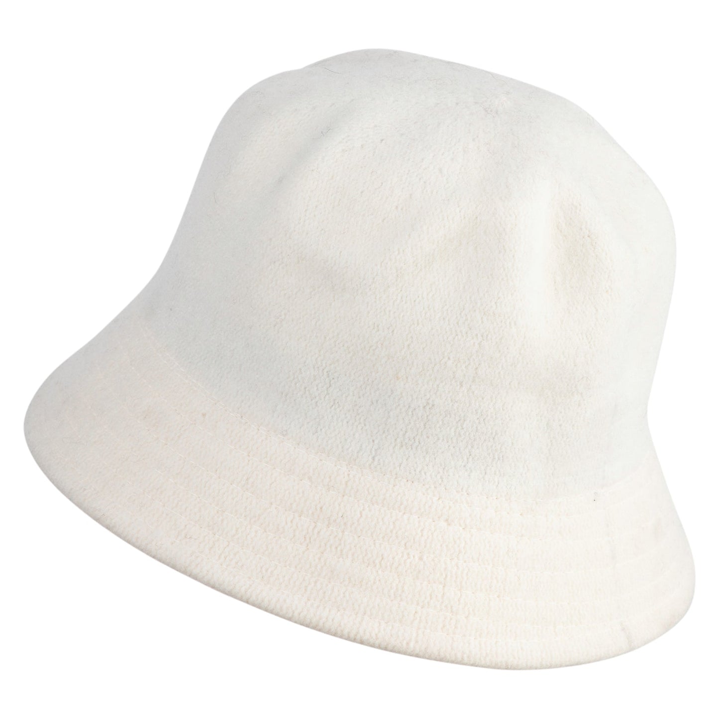 Wool Bucket Hat with Stitches