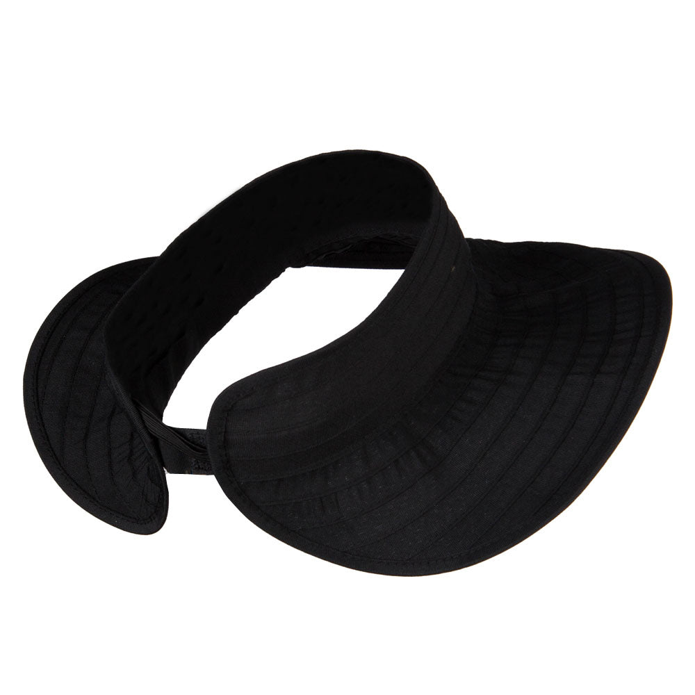 Women's UPF 40+ Roll Up Gardening Visor