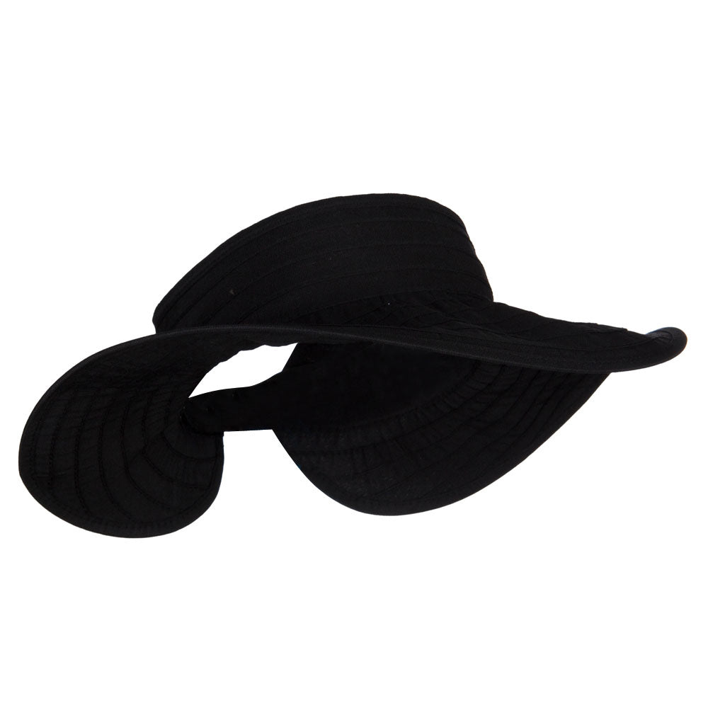 Women's UPF 40+ Roll Up Gardening Visor