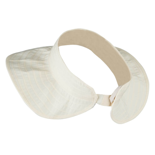 Women's UPF 40+ Roll Up Gardening Visor