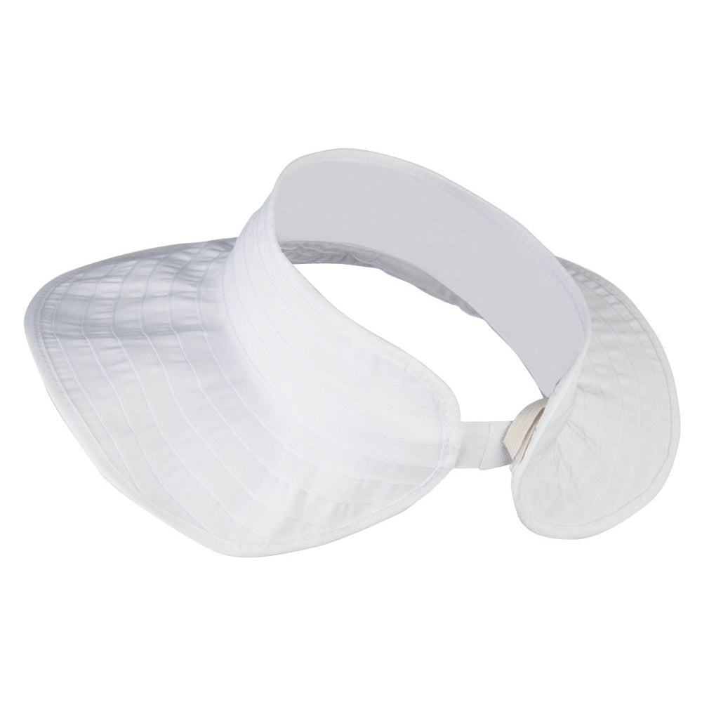 Women's UPF 40+ Roll Up Gardening Visor