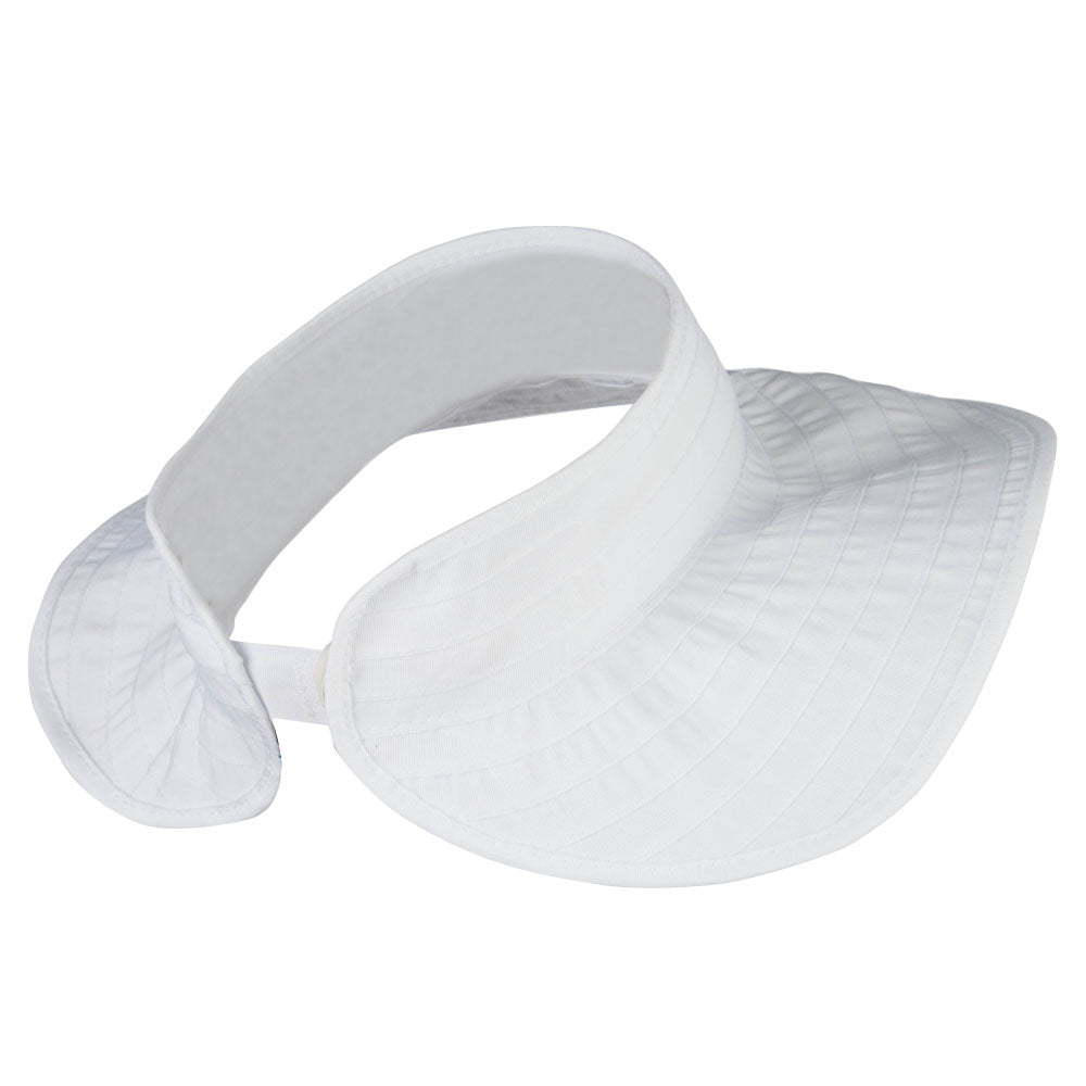 Women's UPF 40+ Roll Up Gardening Visor