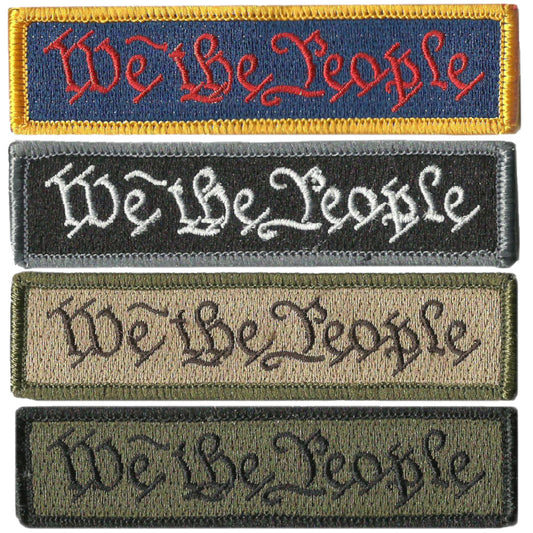 We The People Morale Patches 1" x 3 3/4"