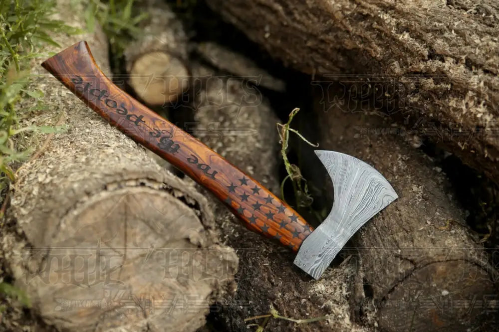 WE THE PEOPLE Chopper - American Damascus Axe - 20 Inches