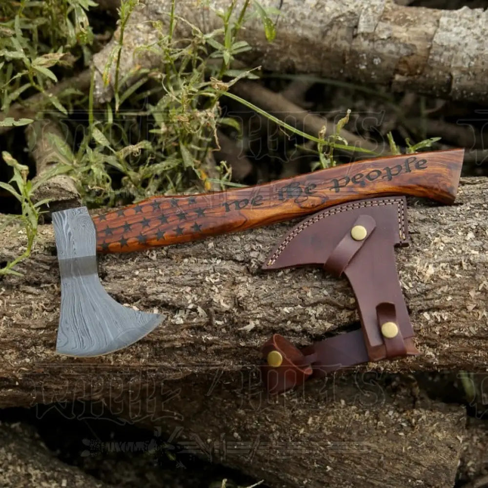 WE THE PEOPLE Chopper - American Damascus Axe - 20 Inches