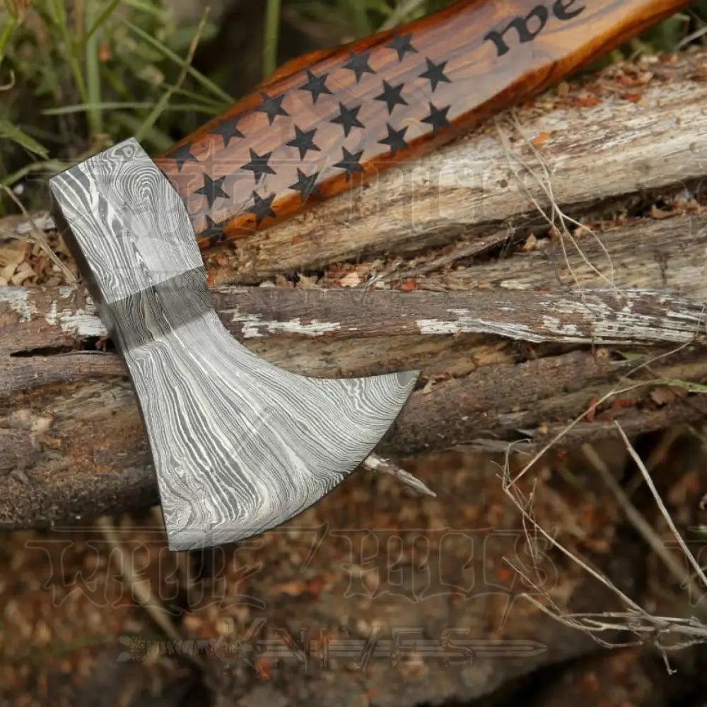 WE THE PEOPLE Chopper - American Damascus Axe - 20 Inches