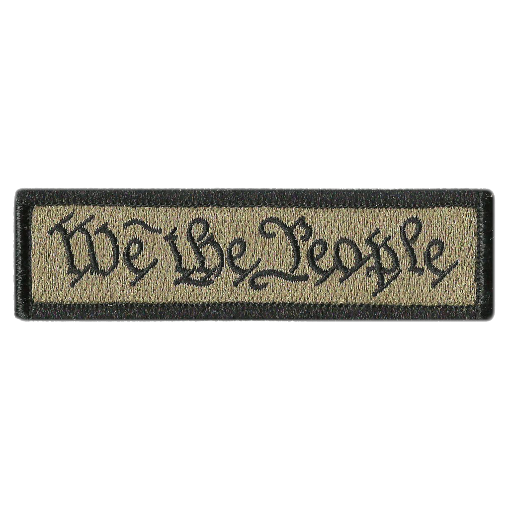 We The People Morale Patches 1" x 3 3/4"