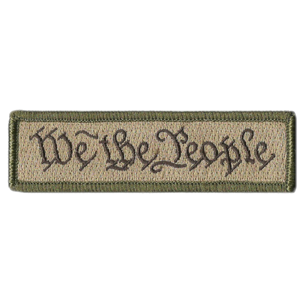 We The People Morale Patches 1" x 3 3/4"