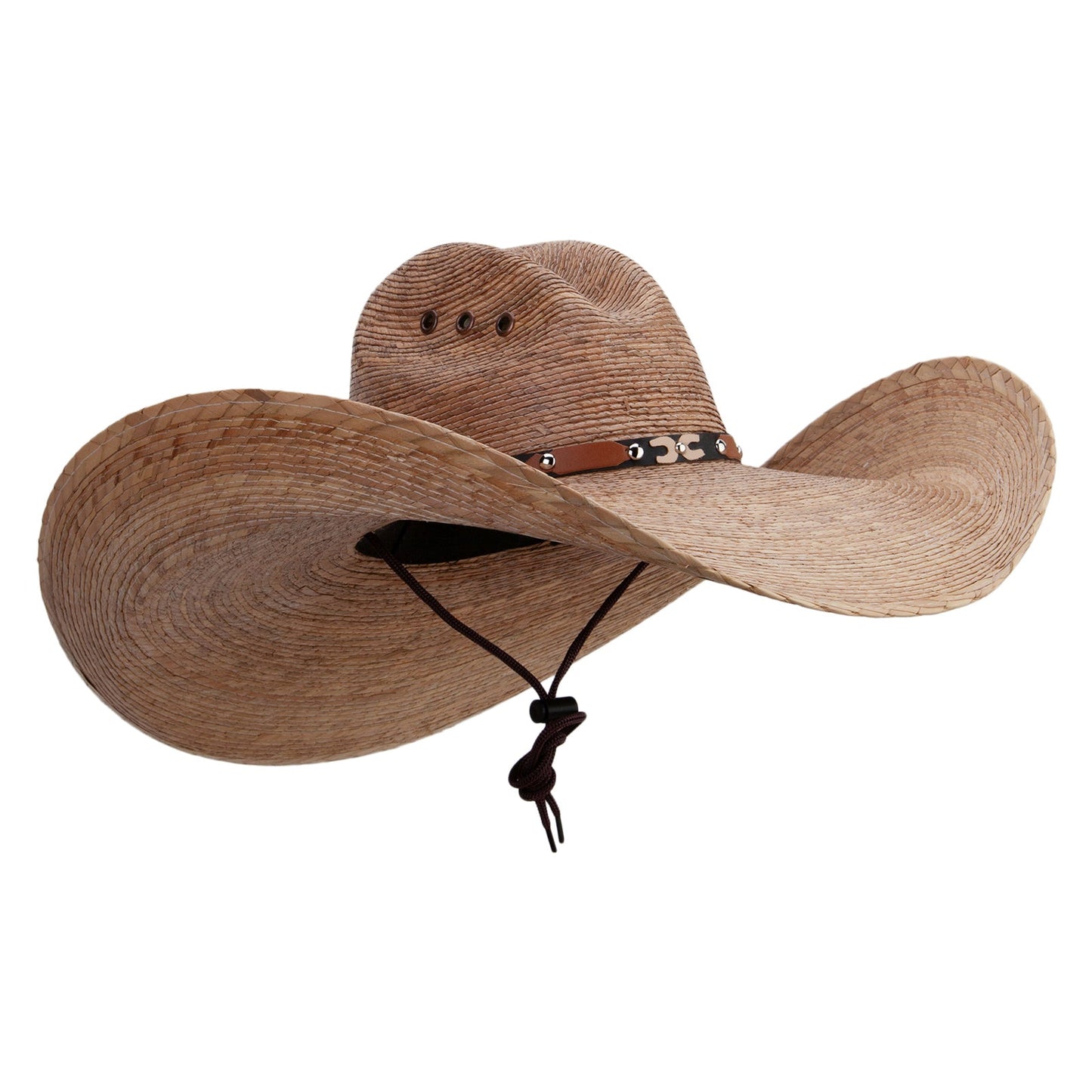 Wide Brim Western Cowboy Straw Hat