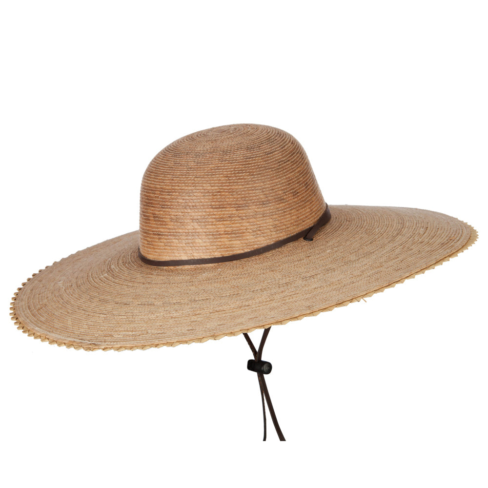 Women's Palm Straw Extra Wide Brim Sun Hat