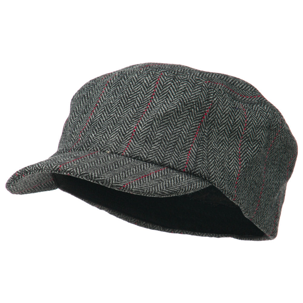 Wool Fashion Fitted Engineer Cap