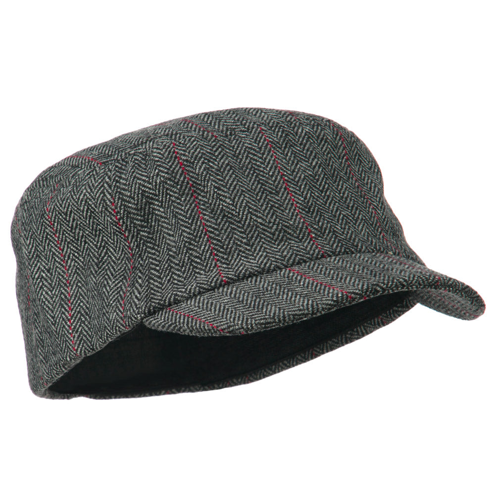 Wool Fashion Fitted Engineer Cap