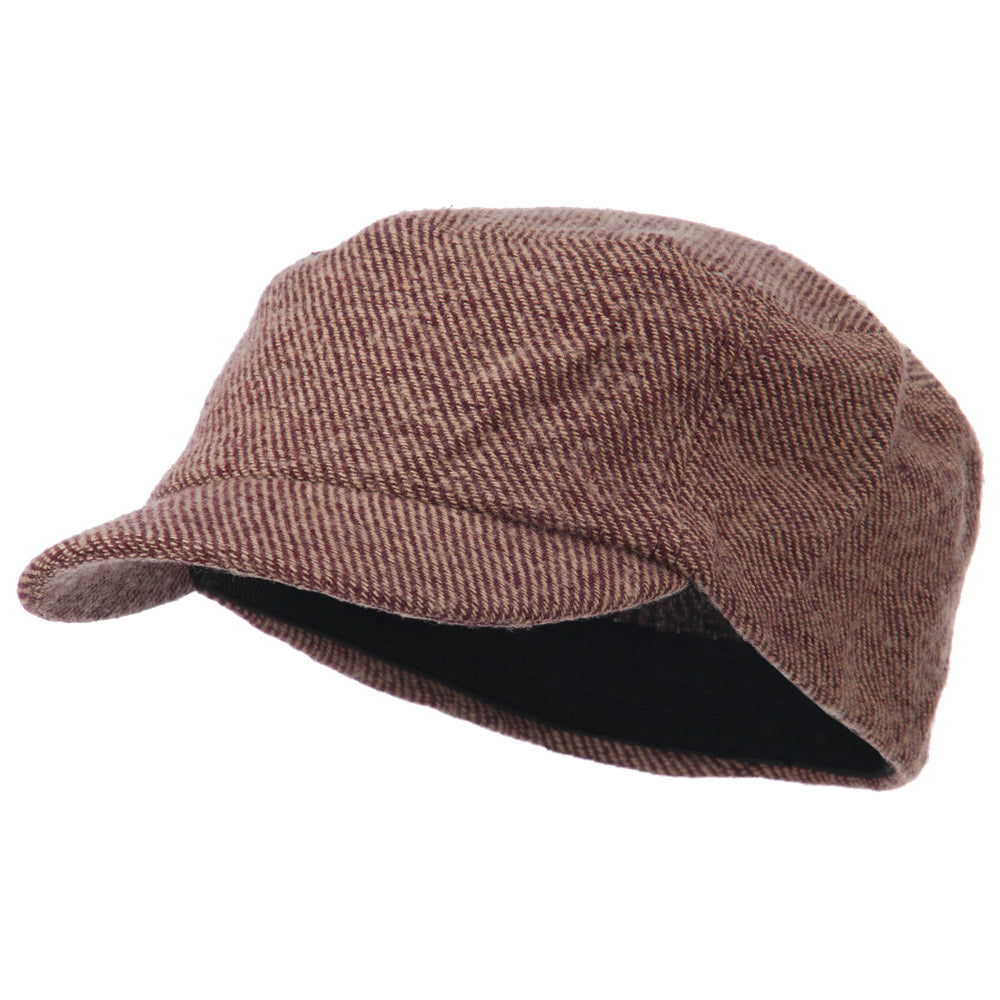Wool Fashion Fitted Engineer Cap