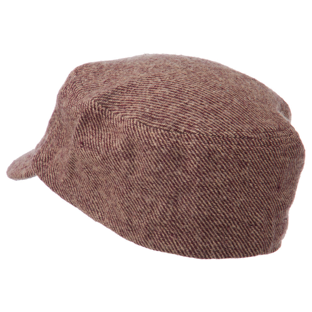 Wool Fashion Fitted Engineer Cap