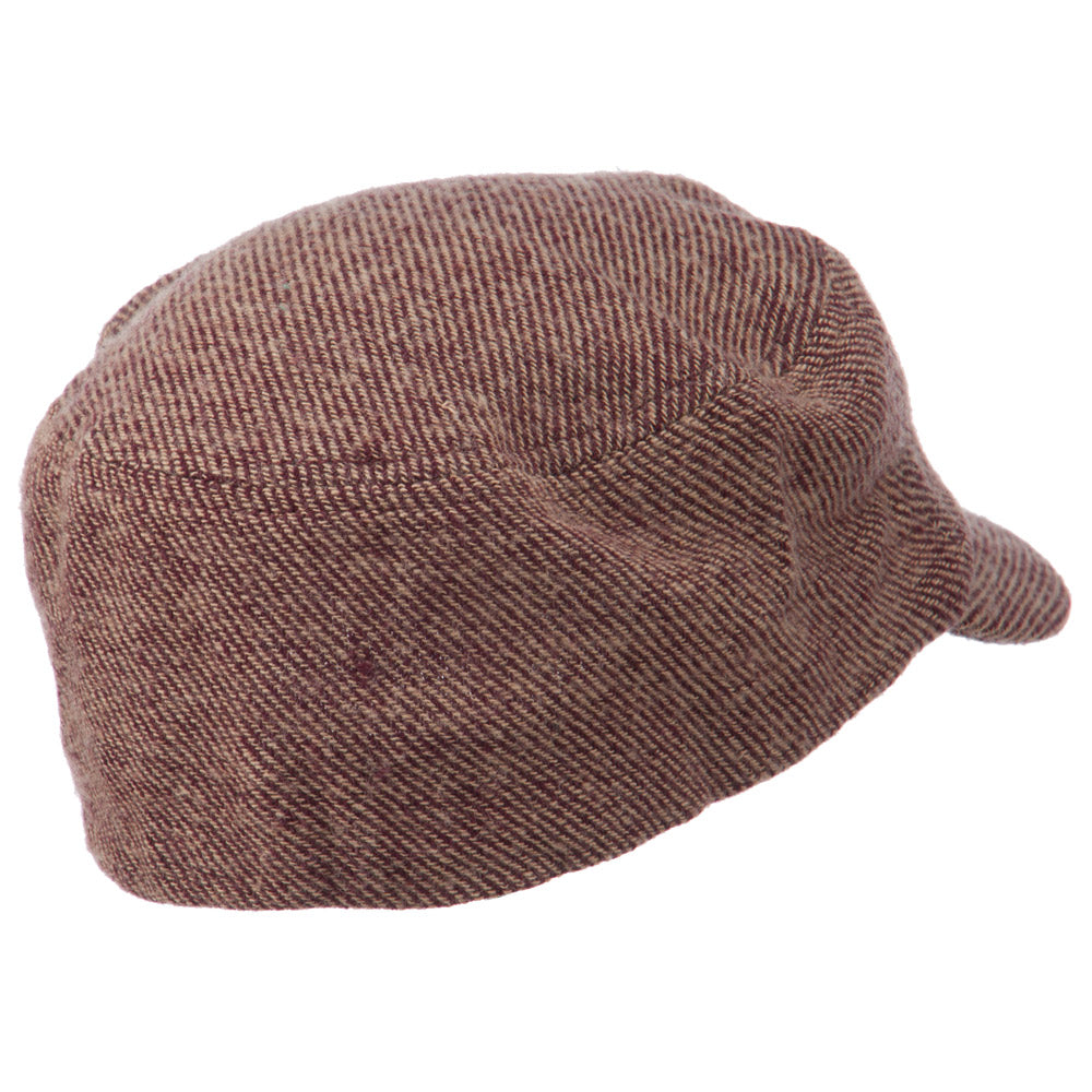 Wool Fashion Fitted Engineer Cap