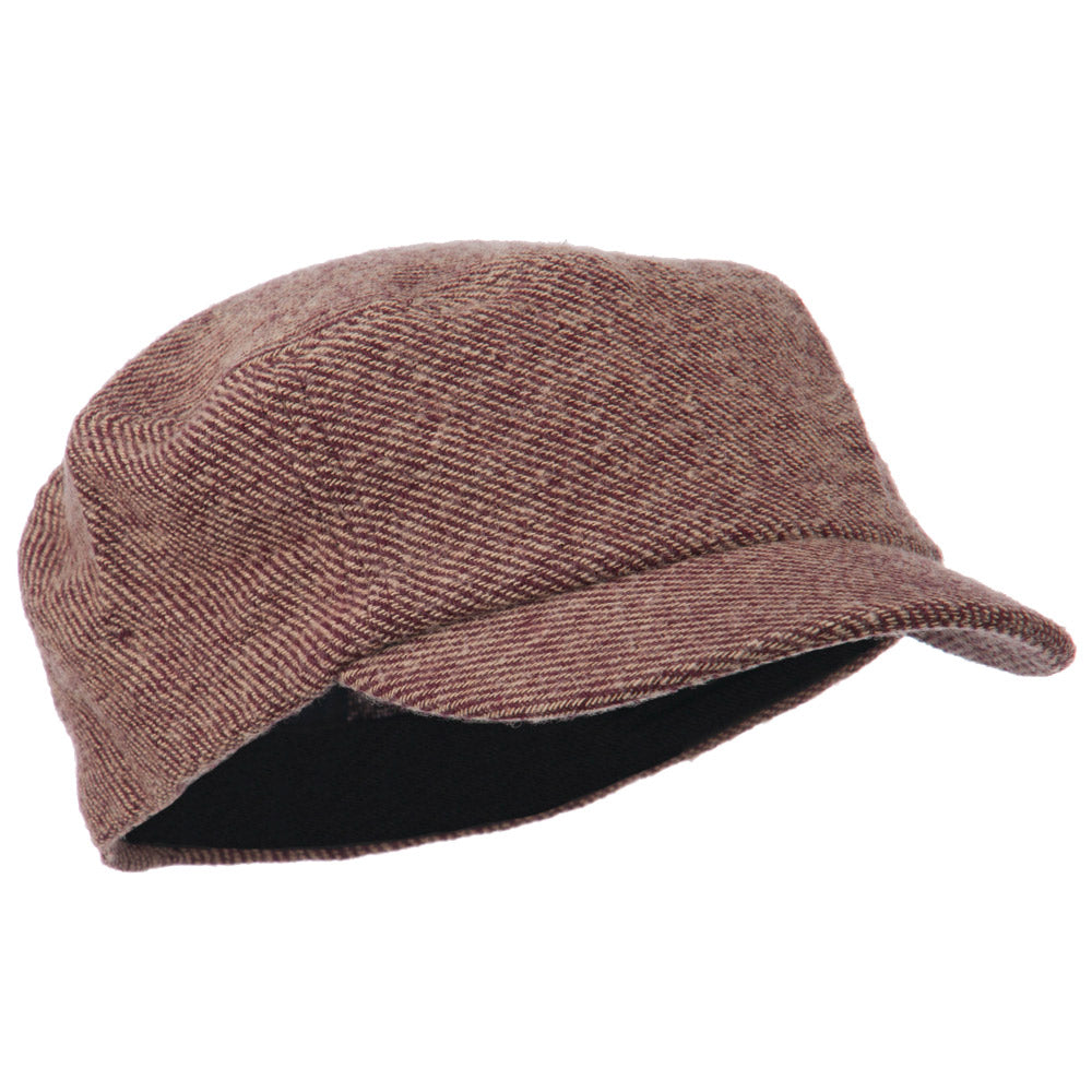 Wool Fashion Fitted Engineer Cap