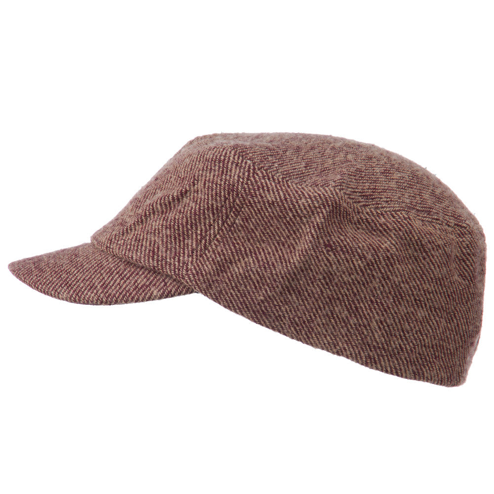 Wool Fashion Fitted Engineer Cap