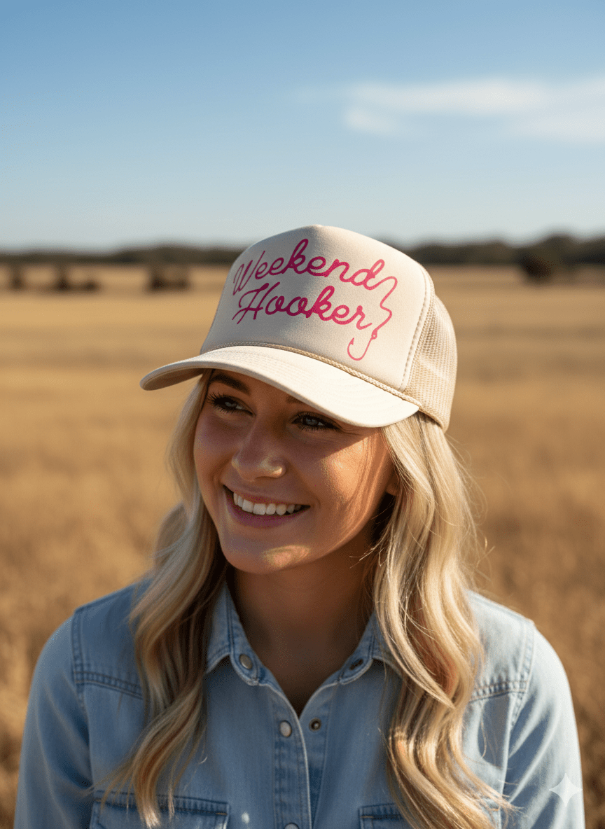 Weekend Hooker Trucker Hat