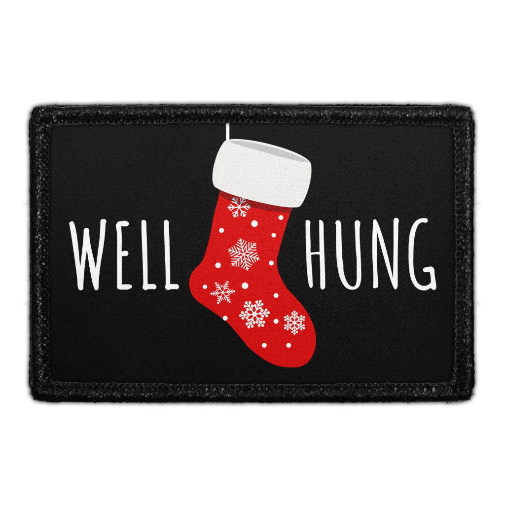 Well Hung - Stocking - Removable Patch