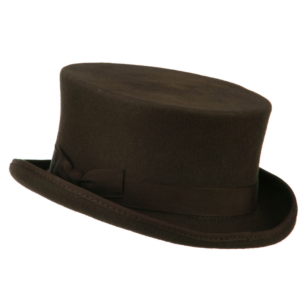 Men's Top Hat Wool Felt Hat