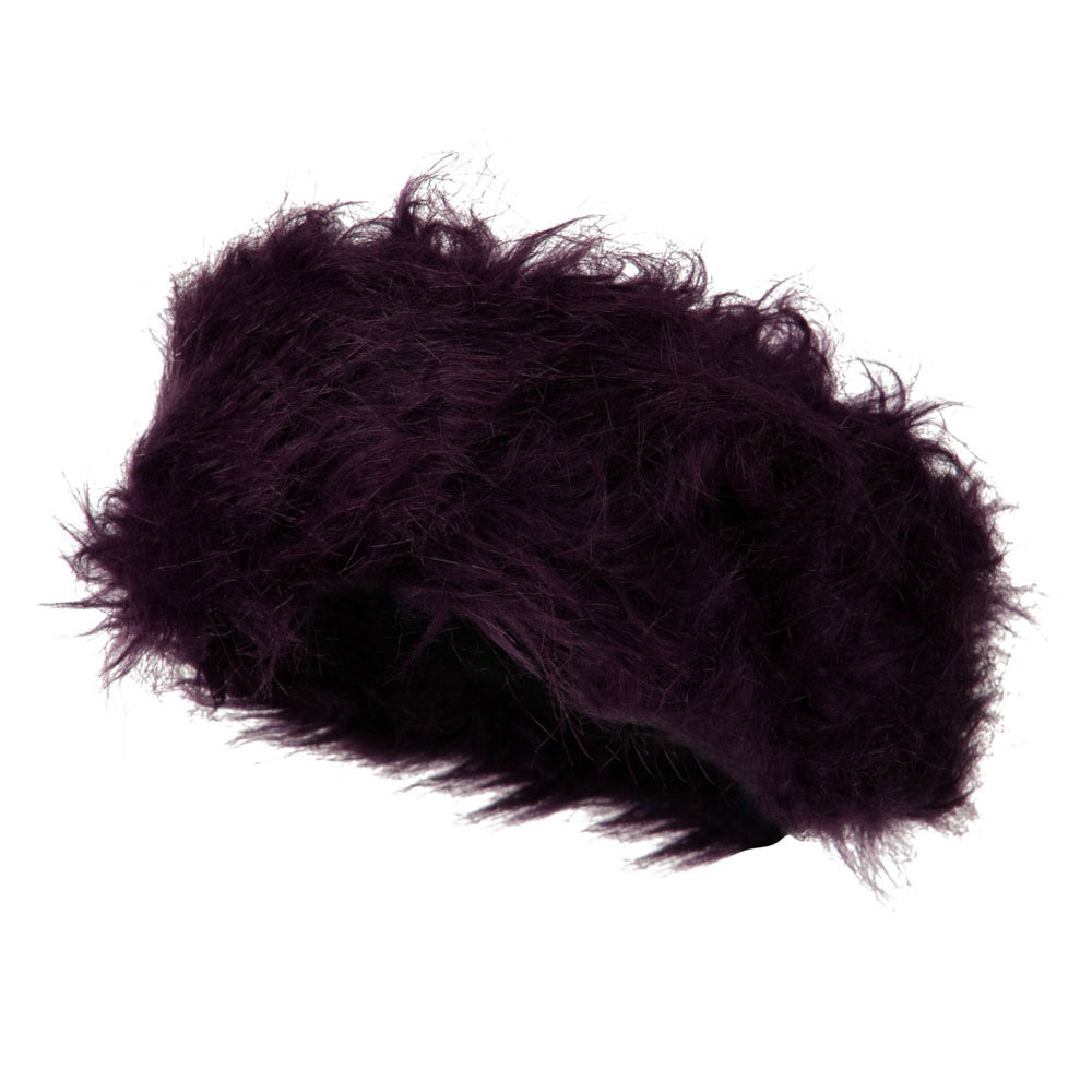 Woman's Faux Fur Elastic Head Band