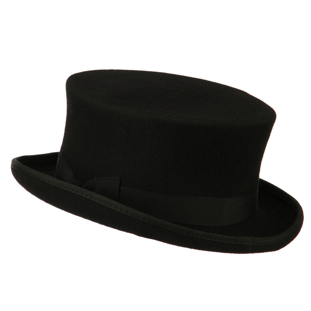 Men's Top Hat Wool Felt Hat