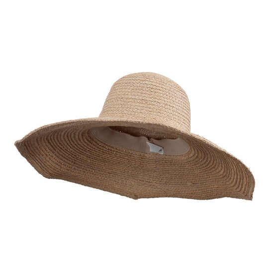 Wooden Ring 6 Inch Straw Hat