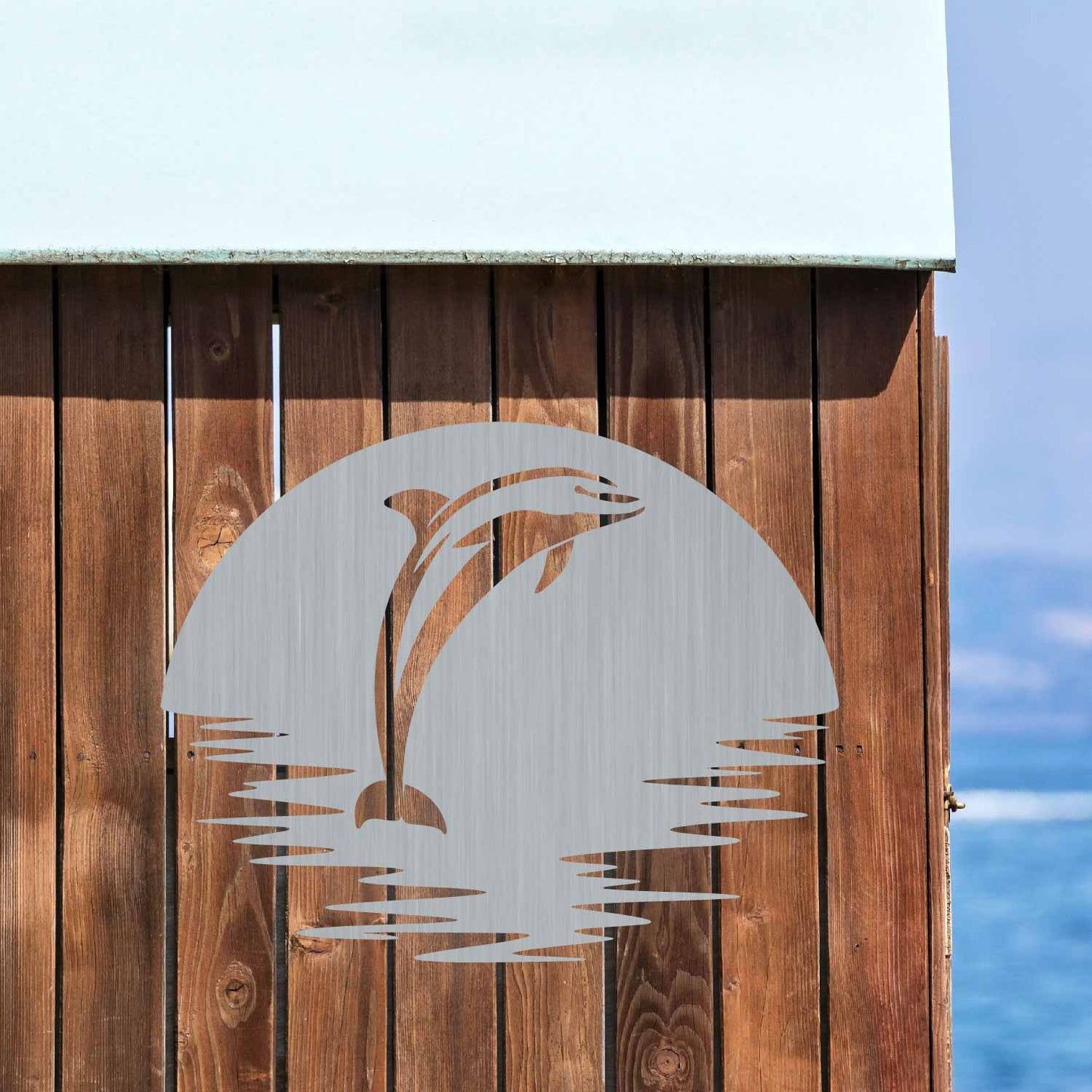 Dolphin Jumping Wall Art
