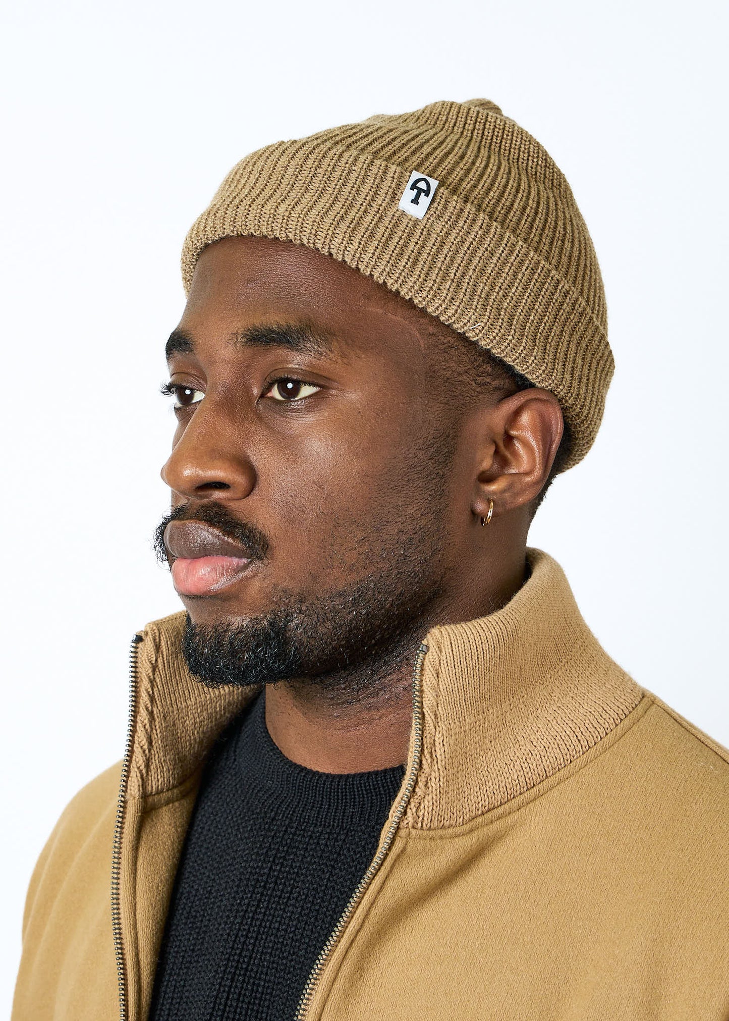 Merino Cardigan Stitch Beanie