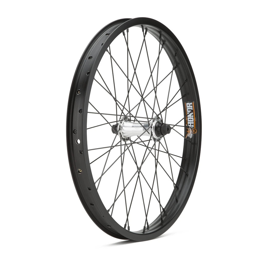 Mission BMX Radar Front Wheel - Black/Silver