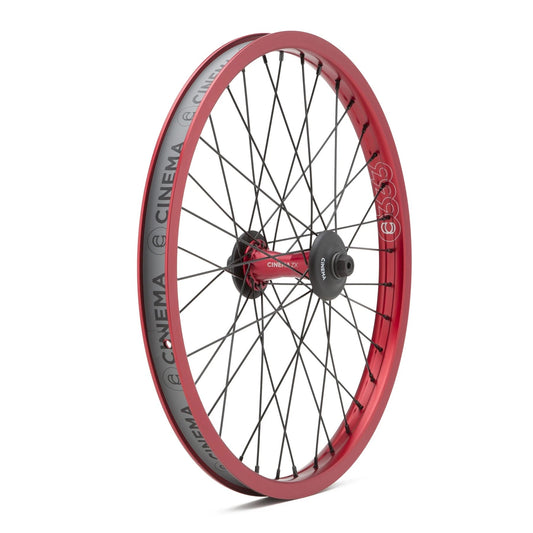 Cinema BMX ZX 333 Front Wheel - Red