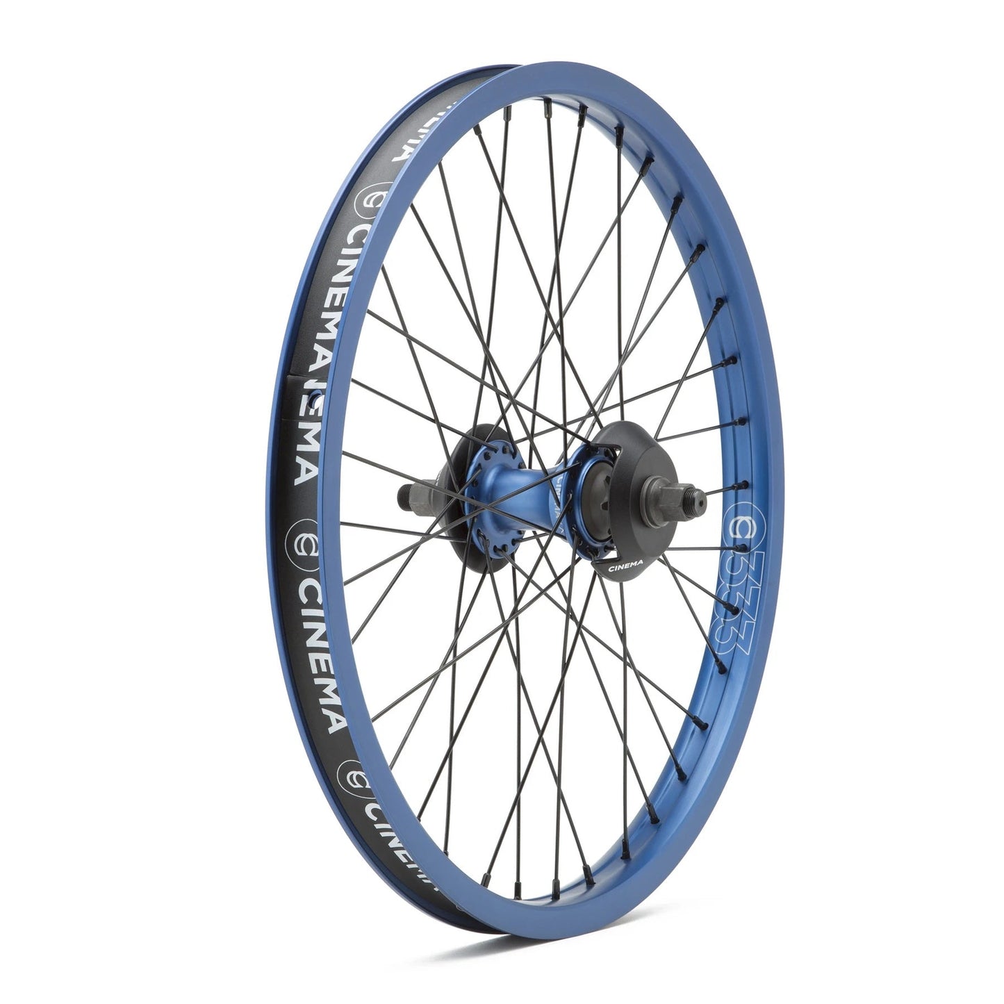 Cinema BMX ZX 333 Cassette RHD Rear Wheel - Blue
